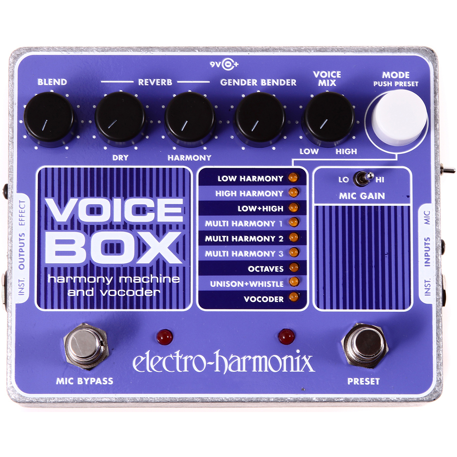 Electro-Harmonix VOICE BOX Vocal Harmony Machine/Vocoder Effects
